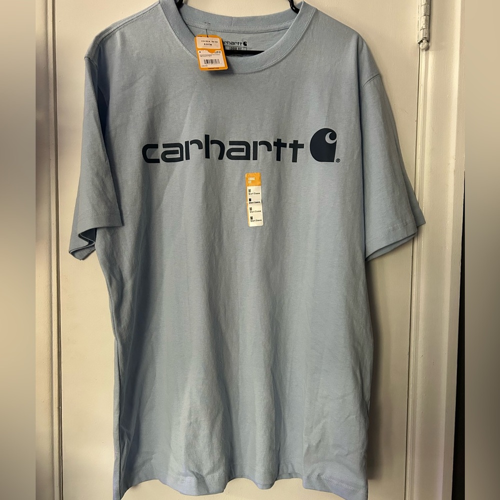 Carhartt Men's Light Blue Short Sleeve Tee